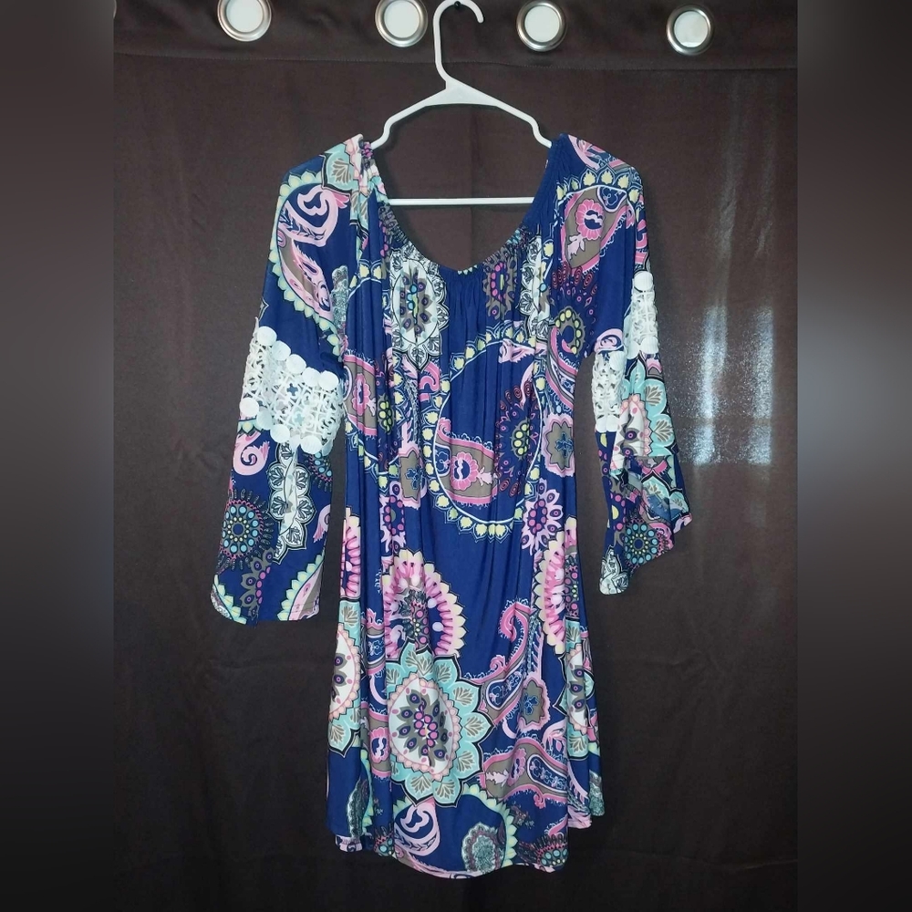 2 Lg Boho style Dresses